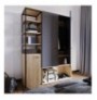 Dollap Hannah Home Onur Pratik Gardsrop L602 Anthracite Oak