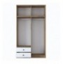 Dollap Hannah Home BA121 - 2696 Walnut White