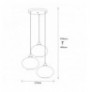 Chandelier Opviq Smoked - 051 Fume