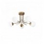 Chandelier Opviq Daisy - 146-AV2 Gold White