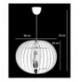 Chandelier Opviq 139 White