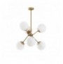 Chandelier Opviq Gondol - 1121 Gold White