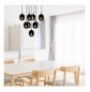 Chandelier Opviq Efe - 2161 Black Fume