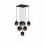 Chandelier Opviq Efe - 2161 Black Fume