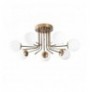 Chandelier Opviq Daisy - 146-AV Gold White