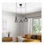 Chandelier Opviq Mezopotamya - N-1291 Black