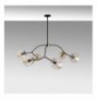 Chandelier Opviq Kromozom - 1022 Black