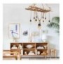 Chandelier Opviq Erebos - 103-AV Wooden