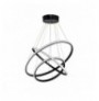 Chandelier Opviq Ursae Black-White Light Black