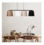 Chandelier Opviq Varlik - 10815 Black Gold White Beige