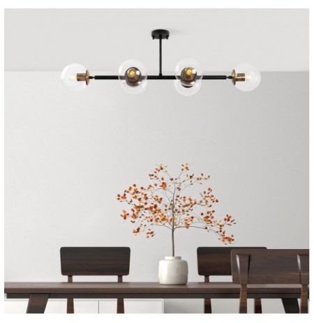 Chandelier Opviq Fazli - 10496 Black Antique