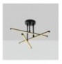 Chandelier Opviq Ledflower-13649 Black