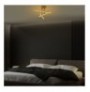 Chandelier Opviq Ledflower-13650 Gold