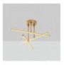 Chandelier Opviq Ledflower-13650 Gold