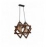 Chandelier Opviq Berlin Ah?ap 2 Li Sark?t Ceviz Walnut