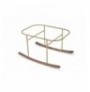 Cradle Hannah Home Hier Metal - White, Gold WhiteGold