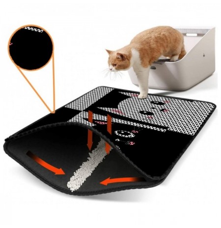 Cat Litter Mat Aberto Design Nrszn0051 Multicolor