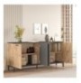 Set Living Room Hannah Home RL6-AA Atlantic Pine Anthracite