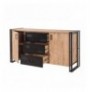 Set Living Room Hannah Home COSMO-TKM.1 Atlantic Pine Black