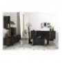 Set Living Room Hannah Home Veyron Set 2 Black Gold