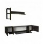 Set Living Room Hannah Home Veyron Set 2 Black Gold