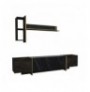 Set Living Room Hannah Home Veyron Set 2 Black Gold