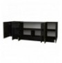 Set Living Room Hannah Home Veyron Set 2 Black Gold