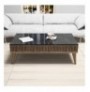 Set Living Room Hannah Home Milan - Walnut, Black