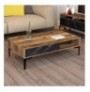 Set Living Room Hannah Home Istanbul - Walnut, Black Marble