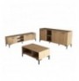 Set Living Room Hannah Home 1596-2086-1636 Oak