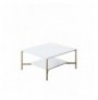 Set Living Room Hannah Home Gold Line - White, Gold