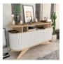 Raft koridori Hannah Home Stor - Oak, White 