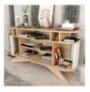 Raft koridori Hannah Home Stor - Oak, White 