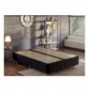 Double Bed Base Hannah Home Ela Double - Black (160 x 200) Black