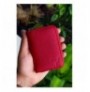 Card Holder Clovis - Red Red