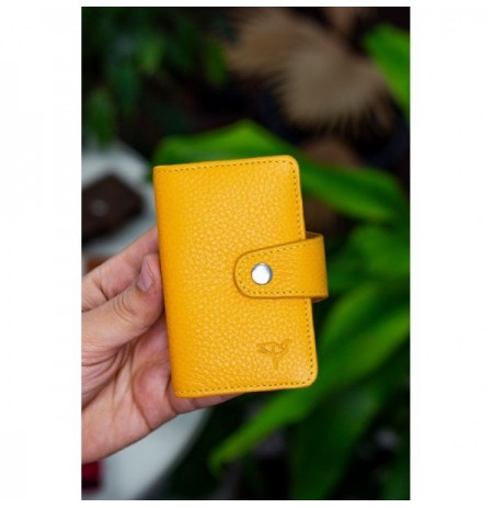 Card Holder Adanus - Mustard Mustard