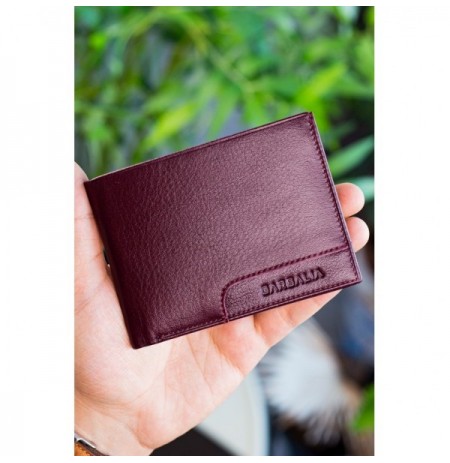 Man's Wallet David - Claret Red Claret Red