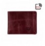 Man's Wallet Kanguru - Claret Red Claret Red