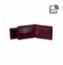 Man's Wallet Kanguru - Claret Red Claret Red