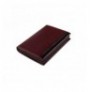 Man's Wallet Paola - Claret Red, Black Claret Red Black