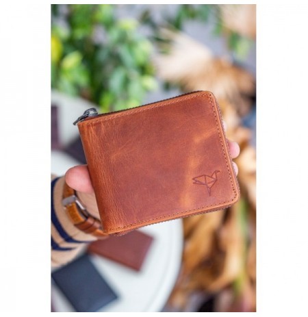 Unisex Wallet Carole - Crazy Tan Tan