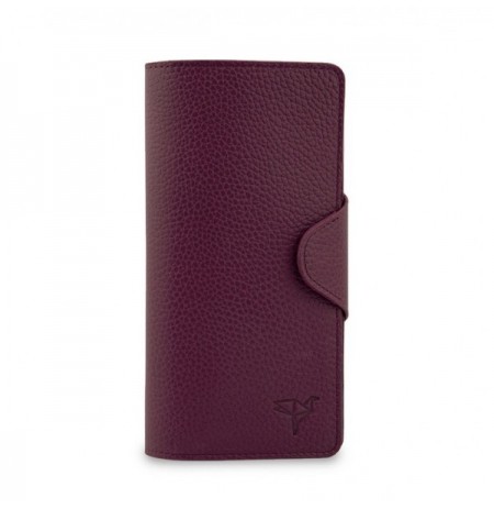 Unisex Wallet Martha - Damson Damson