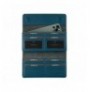 Woman's Wallet Paris - Petrol Blue Petrol Blue