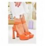 Woman's Heels K404080209 - Orange Orange