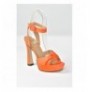 Woman's Heels K404080209 - Orange Orange