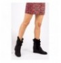 Woman's Boots C735041202 - Black Black