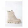 Woman's Boots N267007309 - Beige Beige