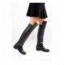 Woman's Boots E726561809 - Black Croco Black