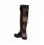 Woman's Boots E726561809 - Black Snake BlackMinkBrown