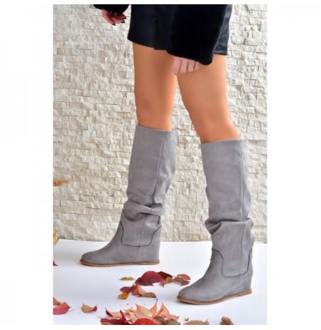 Woman's Boots E735051702 - Grey Grey